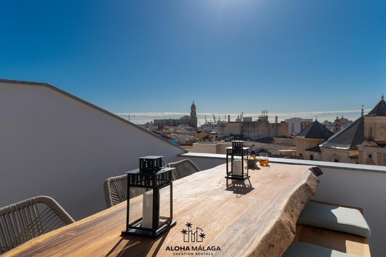 Luxury Duplex With Pool And Padel Court In Town Apartman Málaga Kültér fotó
