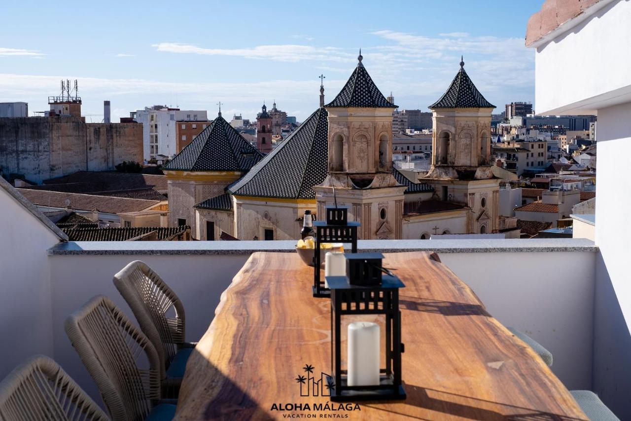 Luxury Duplex With Pool And Padel Court In Town Apartman Málaga Kültér fotó