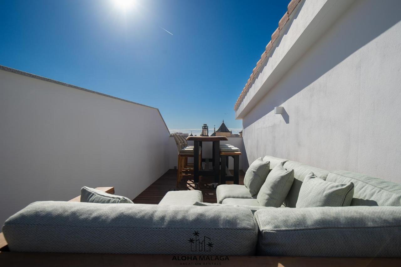 Luxury Duplex With Pool And Padel Court In Town Apartman Málaga Kültér fotó